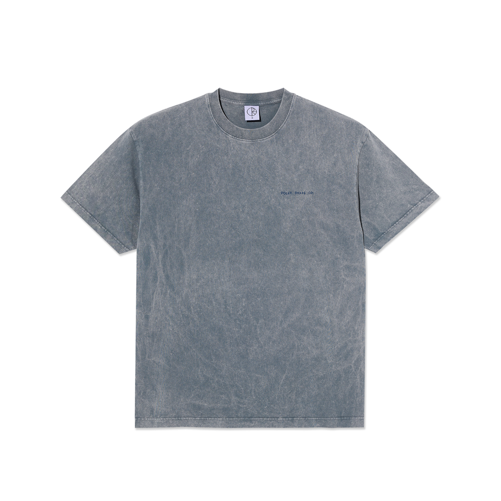 Polar Skate Co. x Themselves 'Acid' Tee - Grey