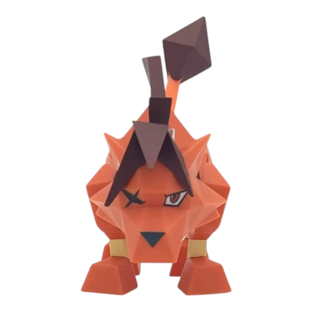Figurine Red XIII en polygone (Final Fantasy VII)