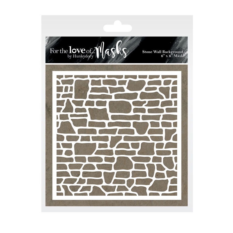 Pour l'amour des masques - Mur en pierre