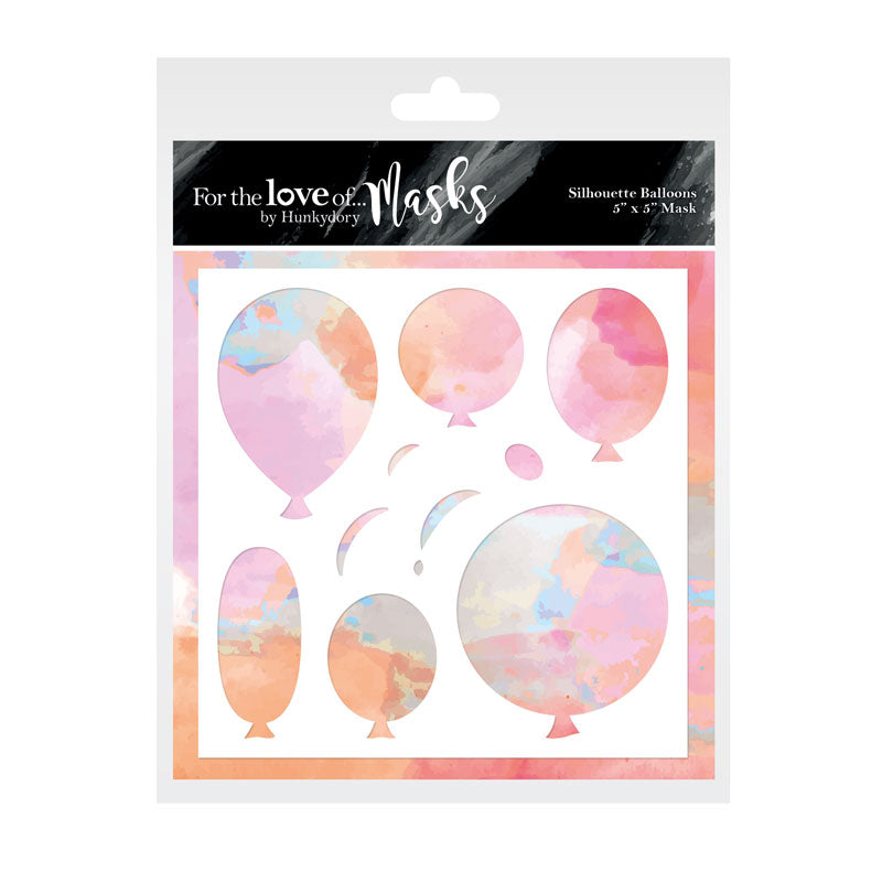 Pour l'amour des masques - Ballons silhouette