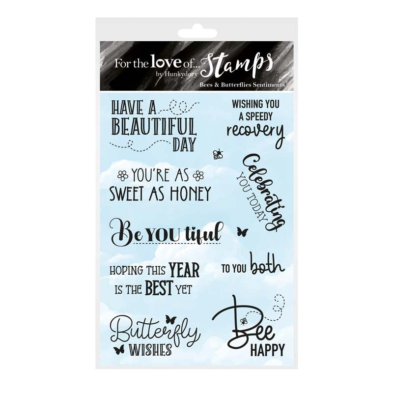 Pour l'amour des timbres - Sentiments Abeilles & Papillons