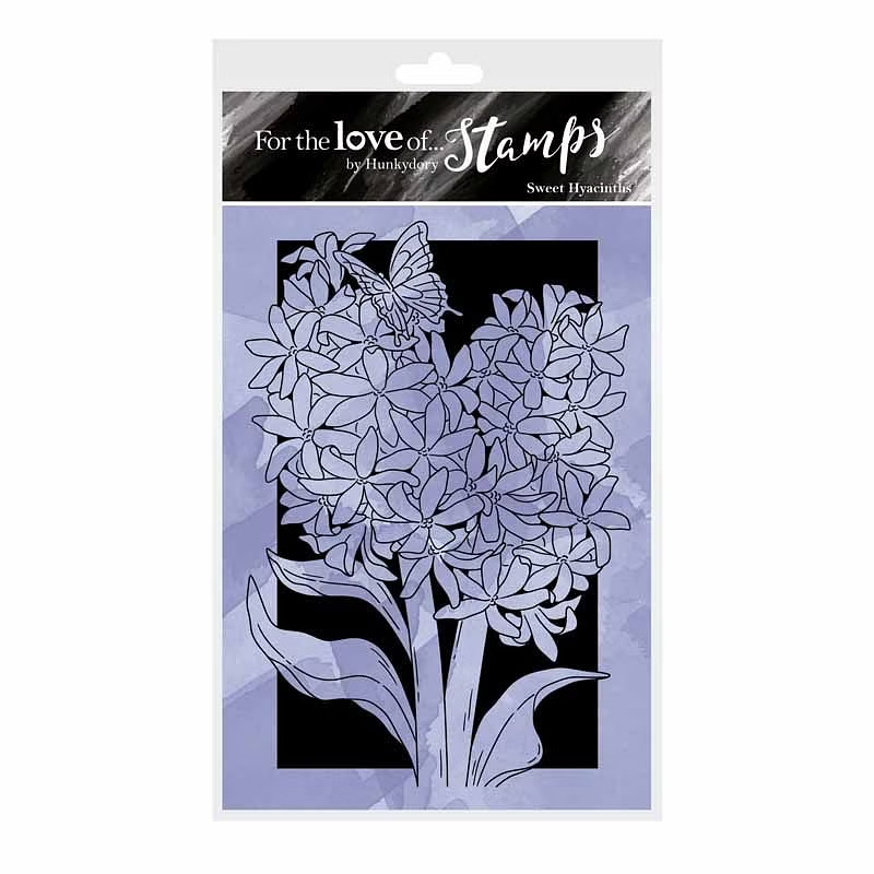 For the Love of Stamps - Sweet Hyacinths