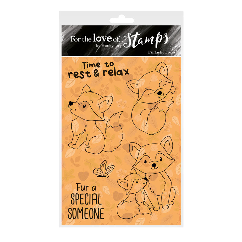 For the Love of Stamps - Fantastic Foxes — Ecstasy Crafts