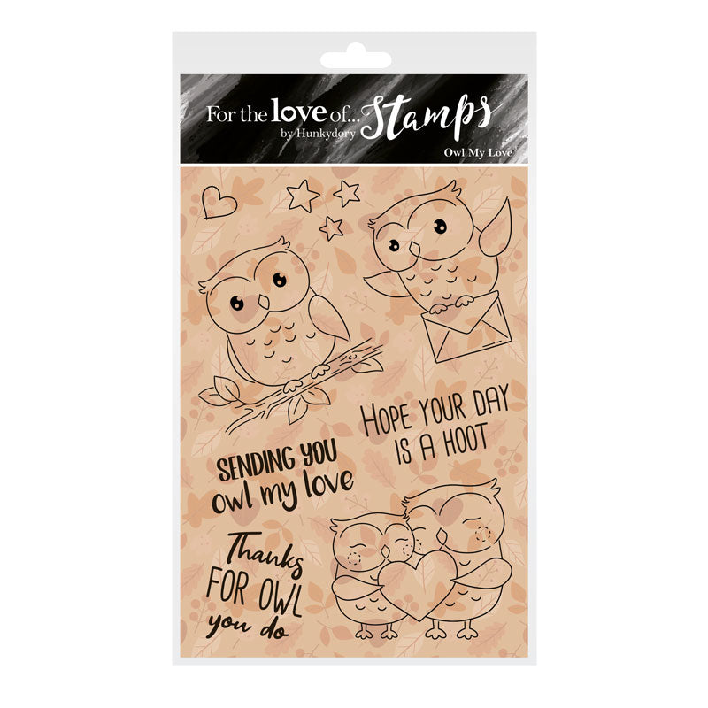 For the Love of Stamps - Owl My Love — Ecstasy Crafts