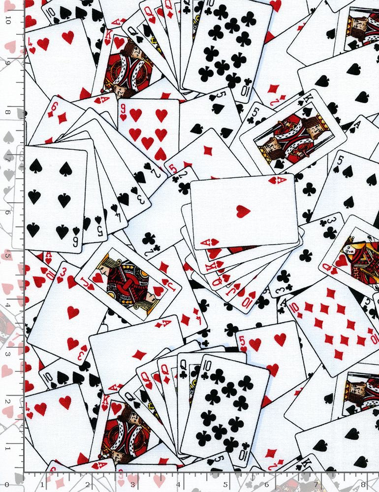 Montre-moi l'argent - Cartes à jouer - Blanc