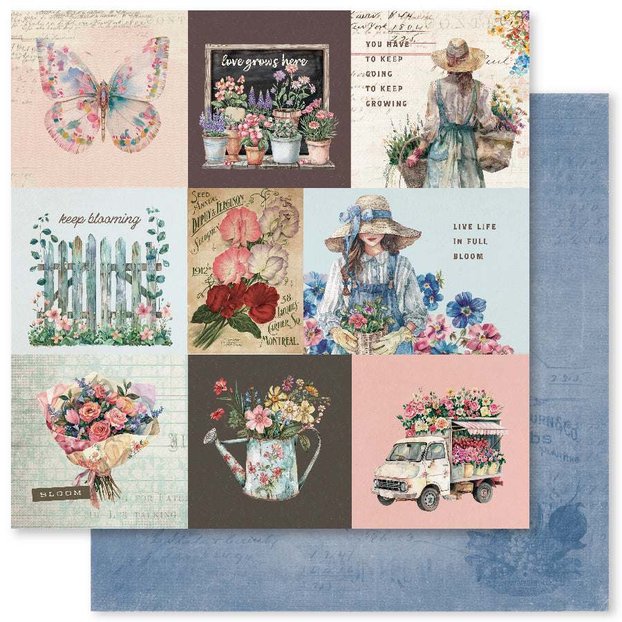 Flower Shoppe Basics A 12 x 12 Paper (12 pc Bulk Pack) 33660 — Ecstasy Crafts
