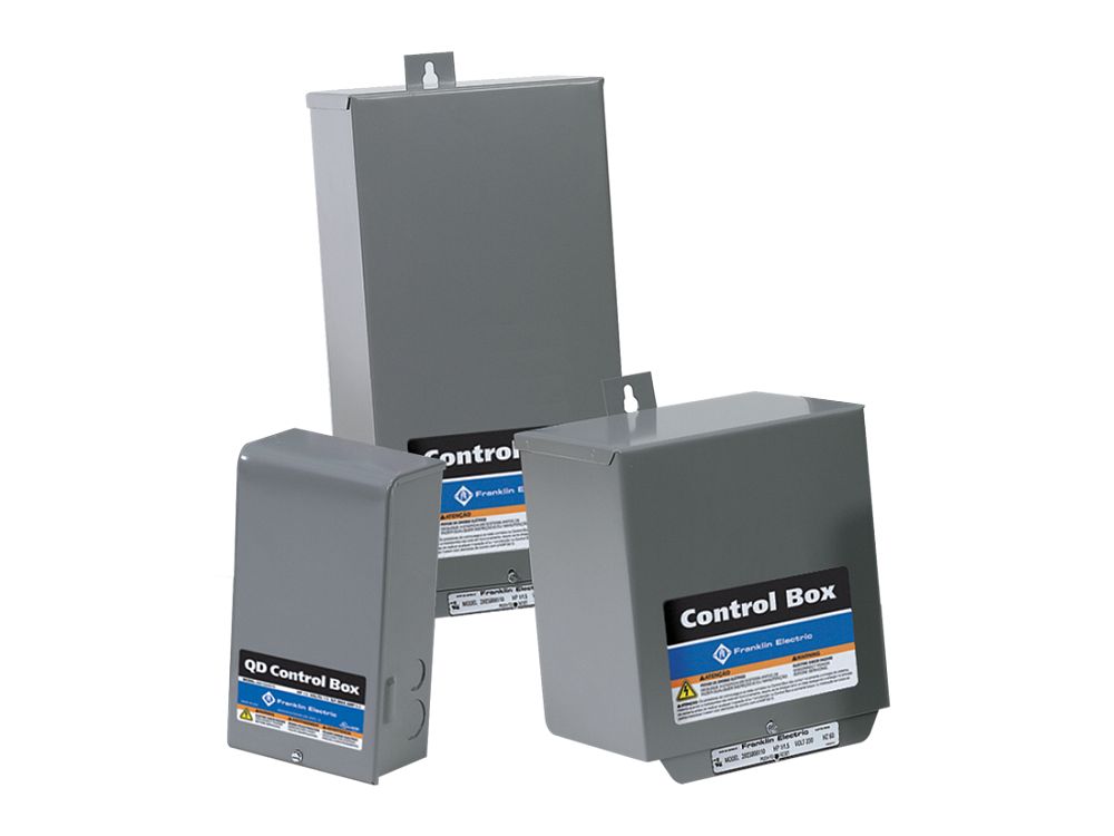 Coffrets de commande de pompe Franklin Electric - 230 volts