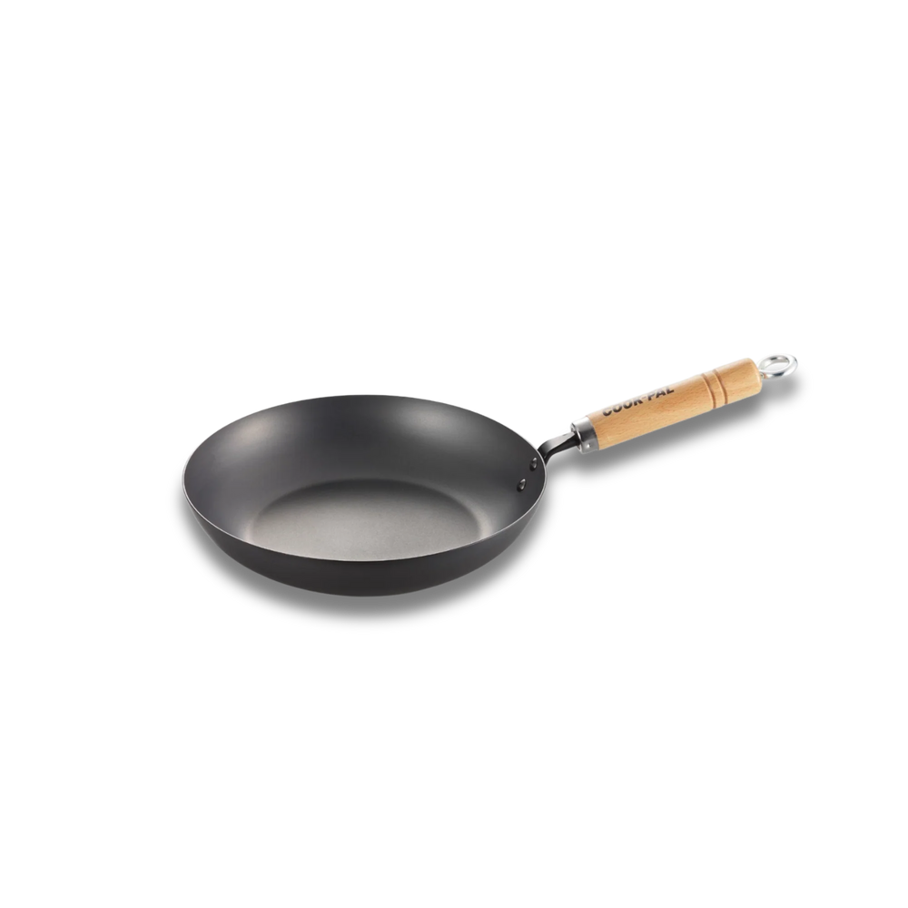 Yoshikawa Cook-Pal Ren Carbon Steel Frying Pan 20cm | Japan
