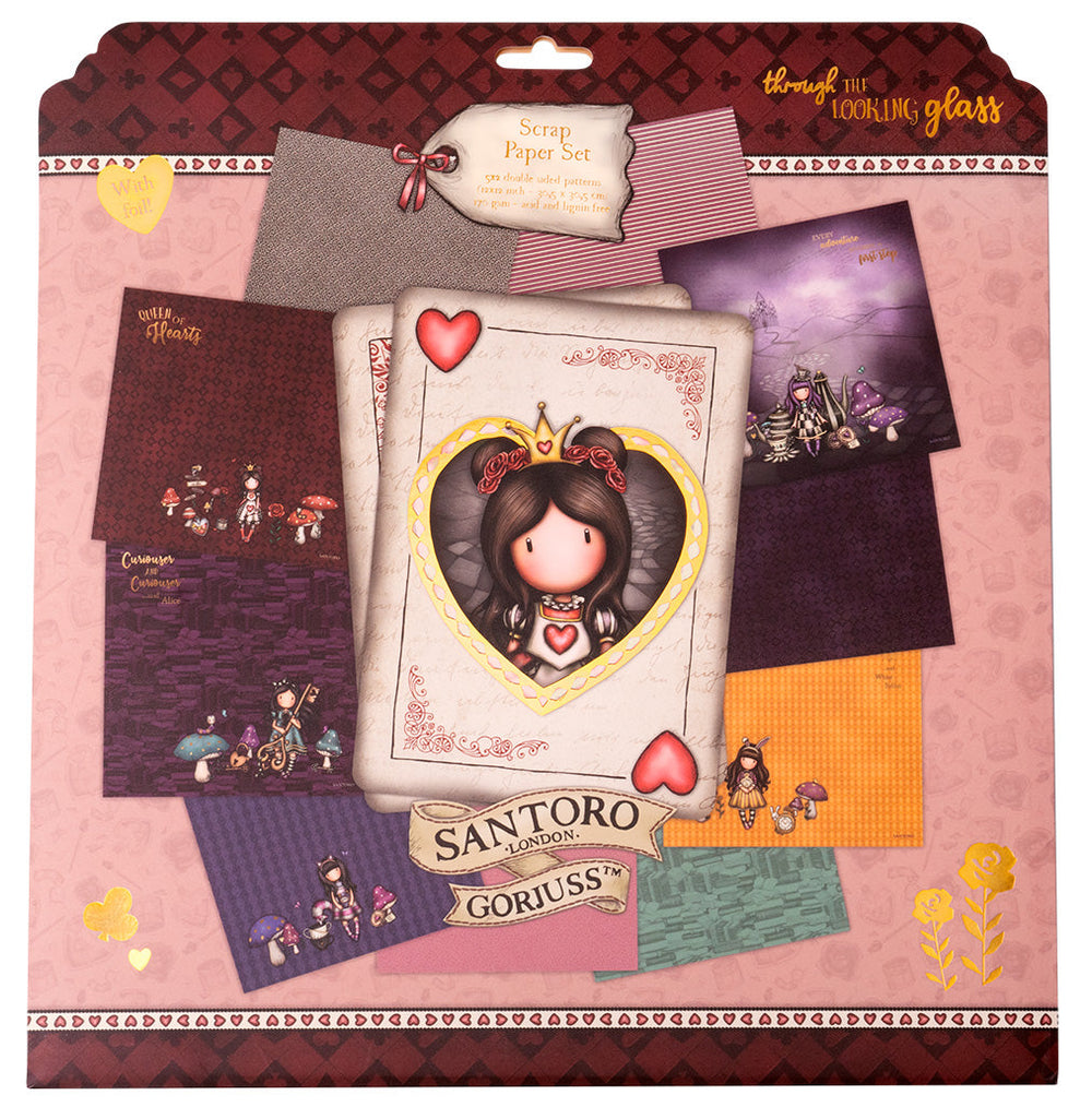 Feuille GOR Set de 5x2 motifs double face Wonderland 304,8x304,8x3mm 10 FL nr.23