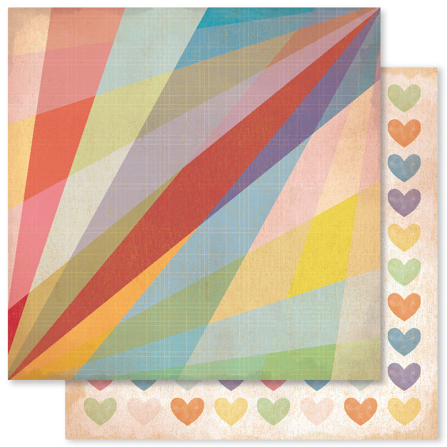 Grow with Love B 12x12 Paper (12pc Bulk Pack) 33087 — Ecstasy Crafts