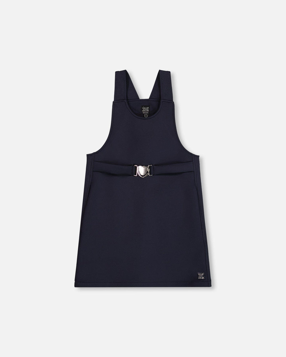 Robe Pull Milano Bleu Marine Avec Détail Boucle