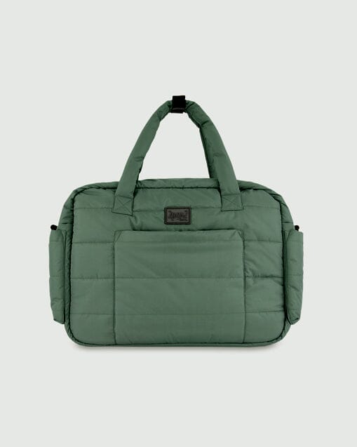 Sac à Langer avec Tapis à Langer Gris Foncé Vert