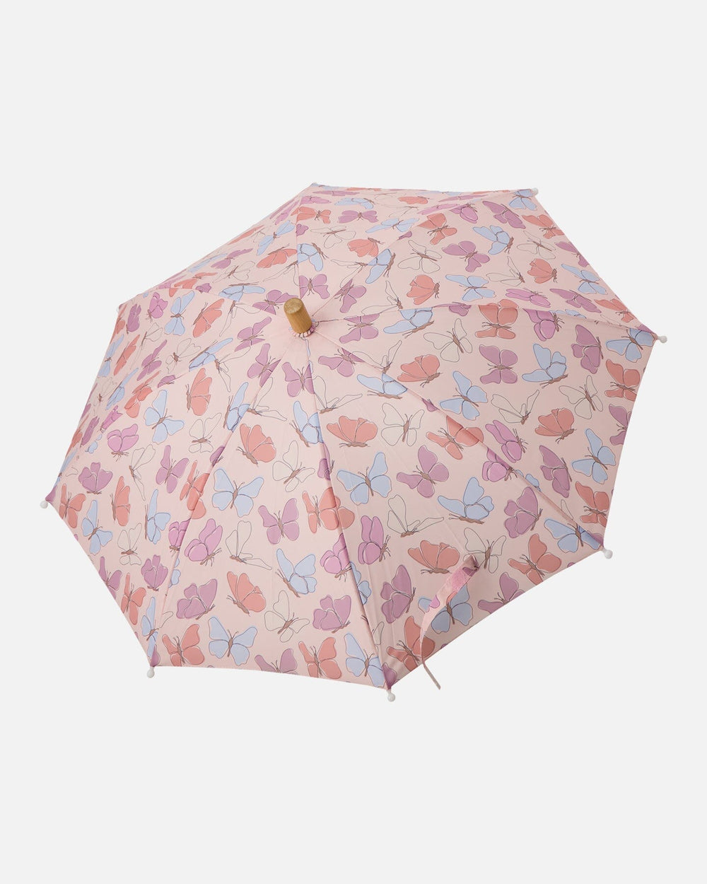 Parapluie Rose Imprimé Papillon