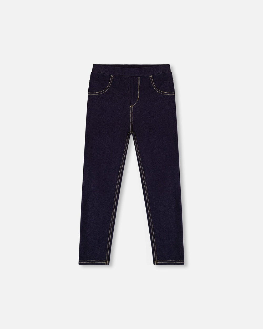 Jeggings en jean bleu marine