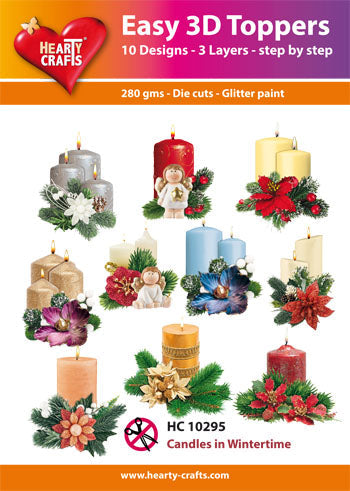 Easy 3D Toppers - Candles in Winter — Ecstasy Crafts