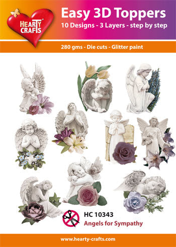 Hearty Crafts - Anges 3D faciles pour le deuil