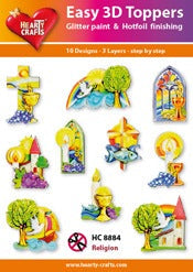 Hearty Crafts Embellissements 3D Faciles – Religion