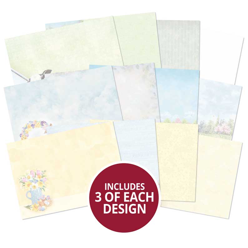 Hello Spring Luxury Card Inserts — Ecstasy Crafts