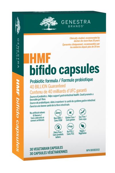 HMF Bifido Capsules — Unytii - Suppléments et Produits Naturels