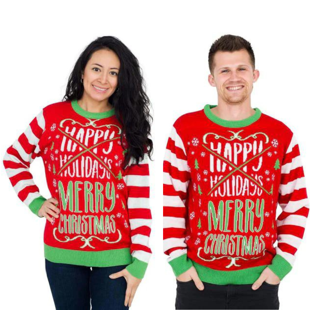 Couple - Joyeuses fêtes Pull de Noël