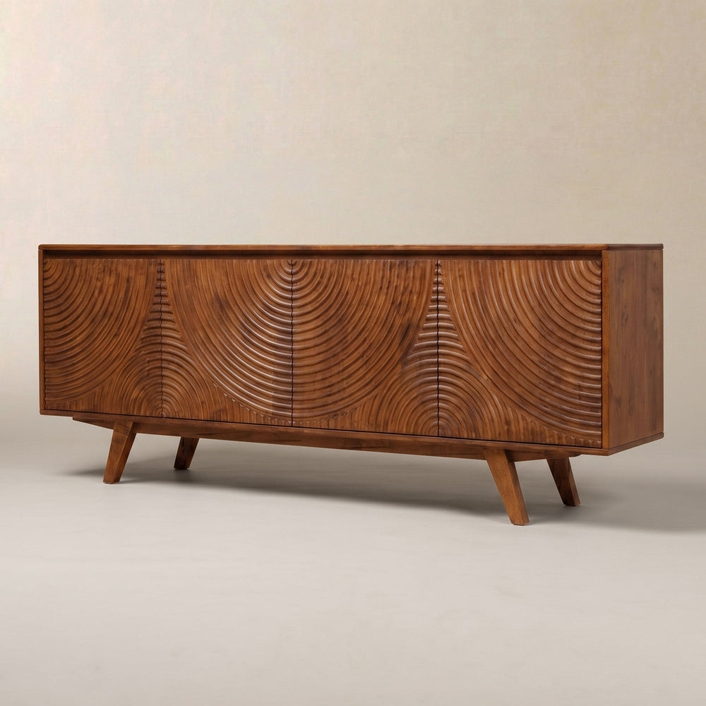 Meuble TV en bois massif Harmony