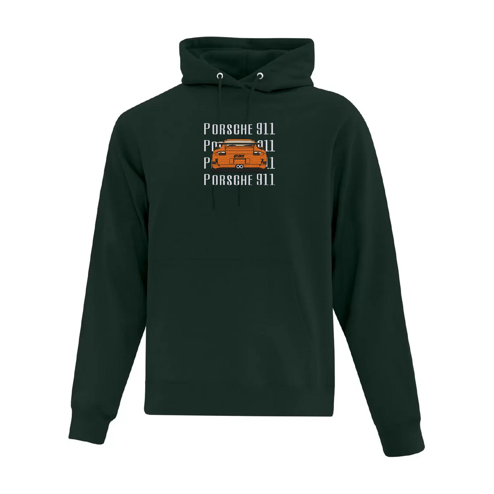 Embroidered Porsche 911 Hoodie