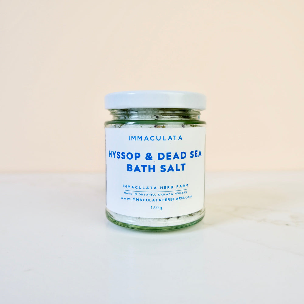 HYSSOPE ET SEL DE BAIN DE LA MER MORTE