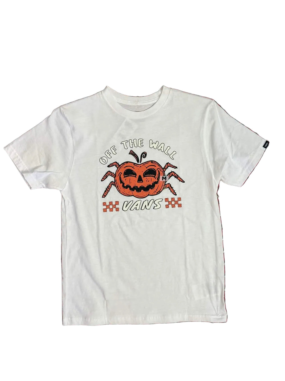 T-shirt Vans 'Glow Pumpkin' - Blanc (ENFANTS)