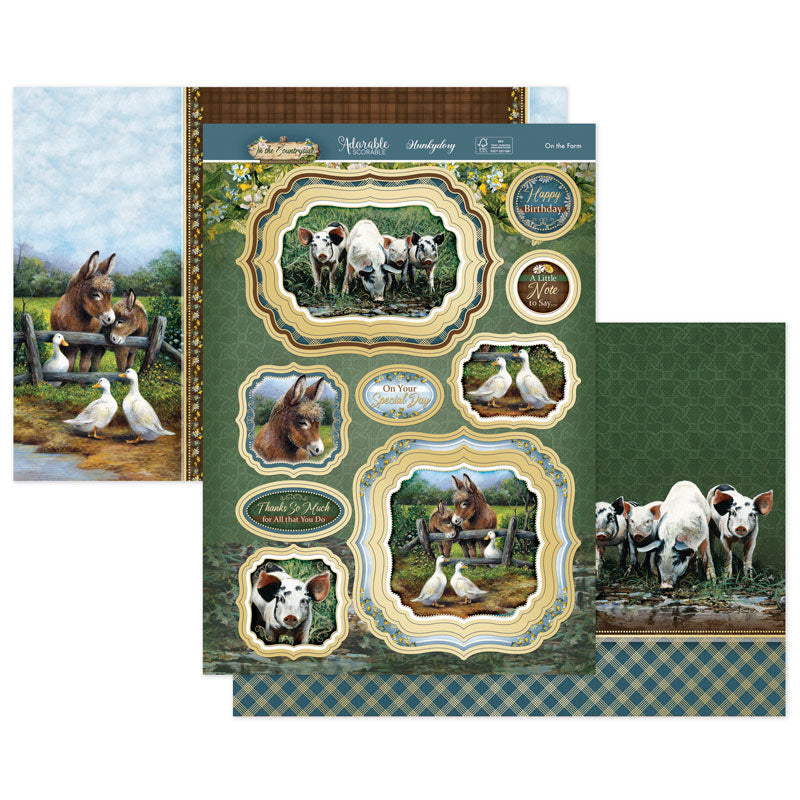 On the Farm Luxury Topper Set