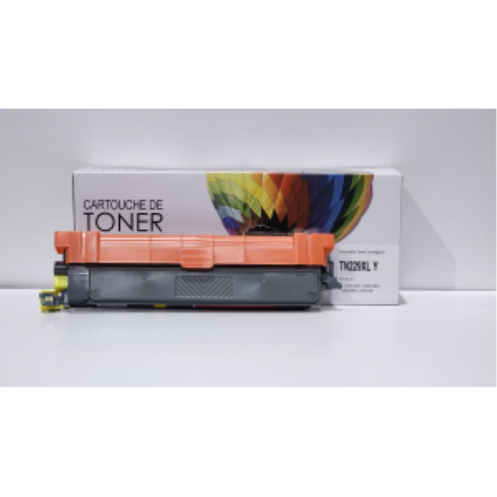 Compatible TN229XLY Brother Yellow Toner