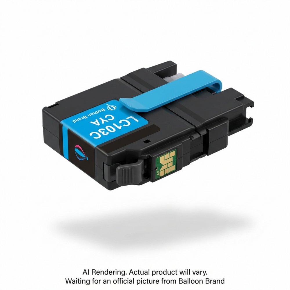 Compatible Brother LC103 Cyan