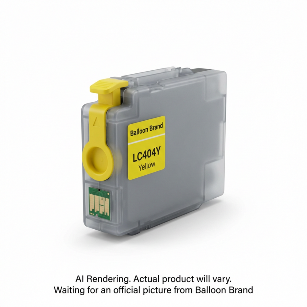 Compatible LC404 LC404 Yellow Ink Cartridge