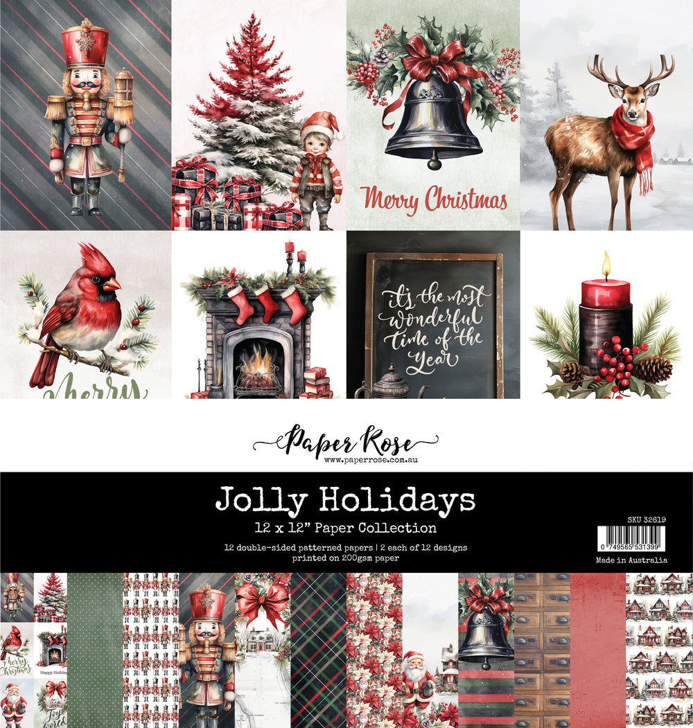Jolly Holidays 12x12 Paper Collection 32619 — Ecstasy Crafts
