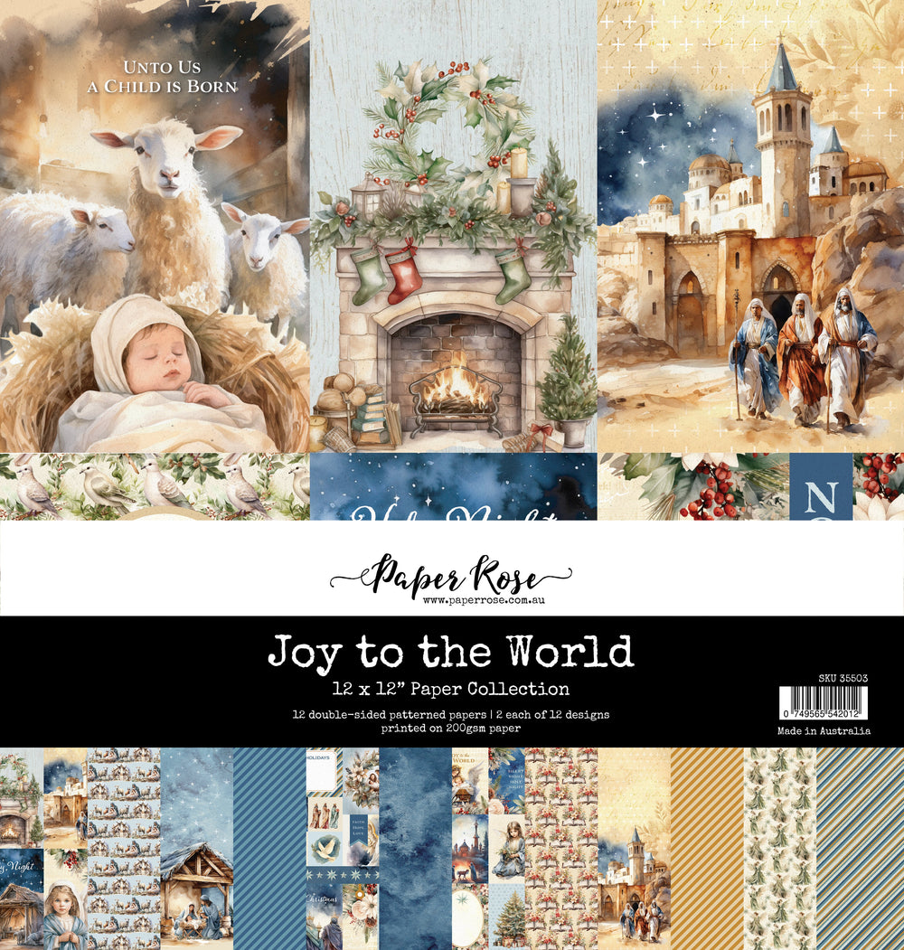 Joy to the World 12x12 Paper Collection 35503 — Ecstasy Crafts