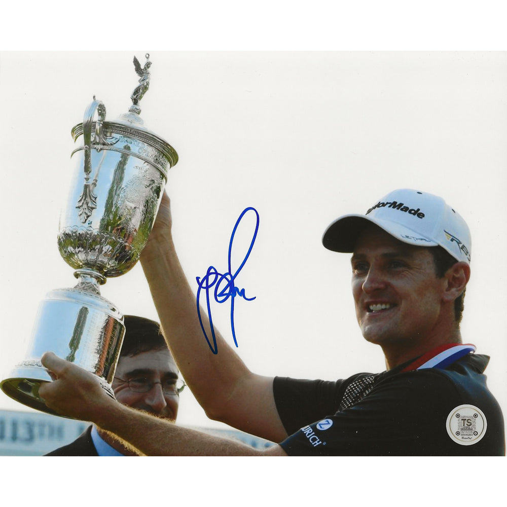 Photo 8x10 de l'U.S. Open 2013, autographiée par Justin Rose