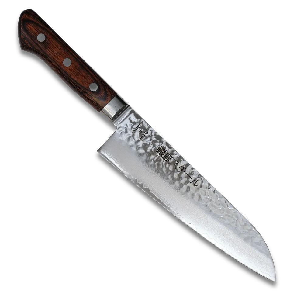 Couteau Santoku 180mm KASUMI 180 Damas VG10-MB