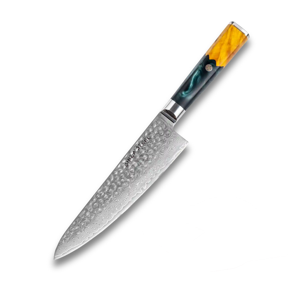 Kaze Katana | Couteau de Chef 8" Acier Damas VG10 67 couches