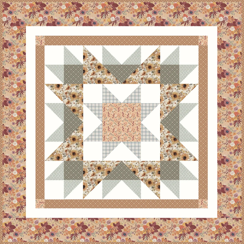 Riley Blake - Evening on the Prairie Evening Star Table Topper Kit