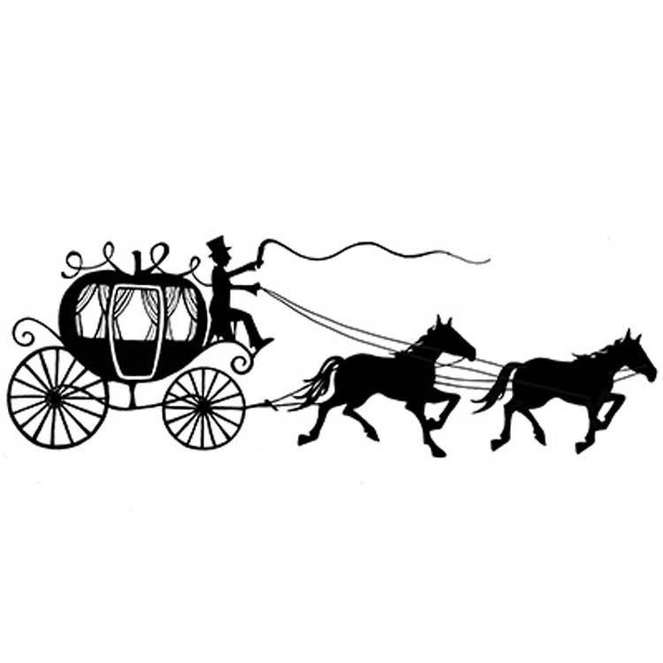 Lavinia Stamp - Horse & Carriage — Ecstasy Crafts