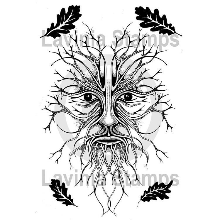 Lavinia Stamp - The Green Man Small — Ecstasy Crafts