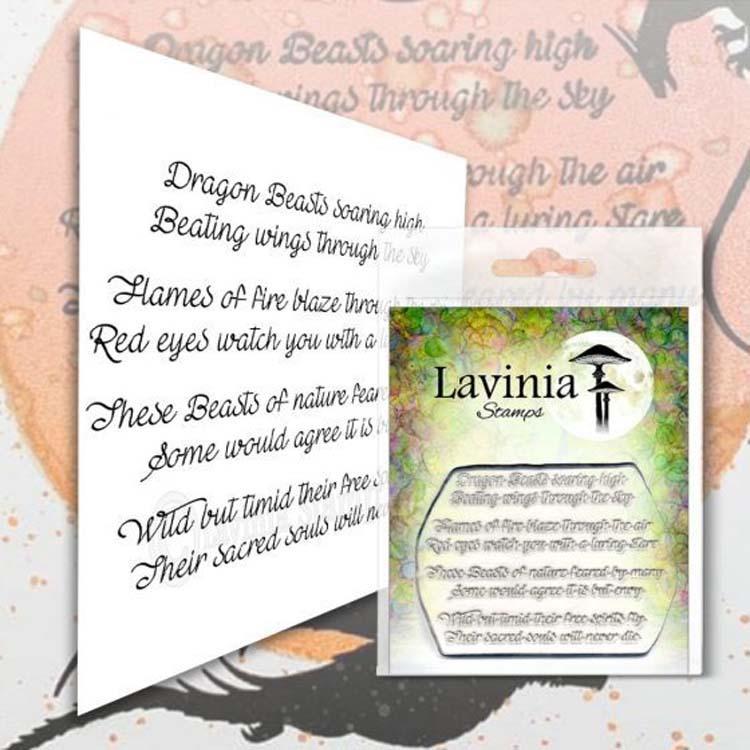 Lavinia Stamp - Dragon Verse — Ecstasy Crafts