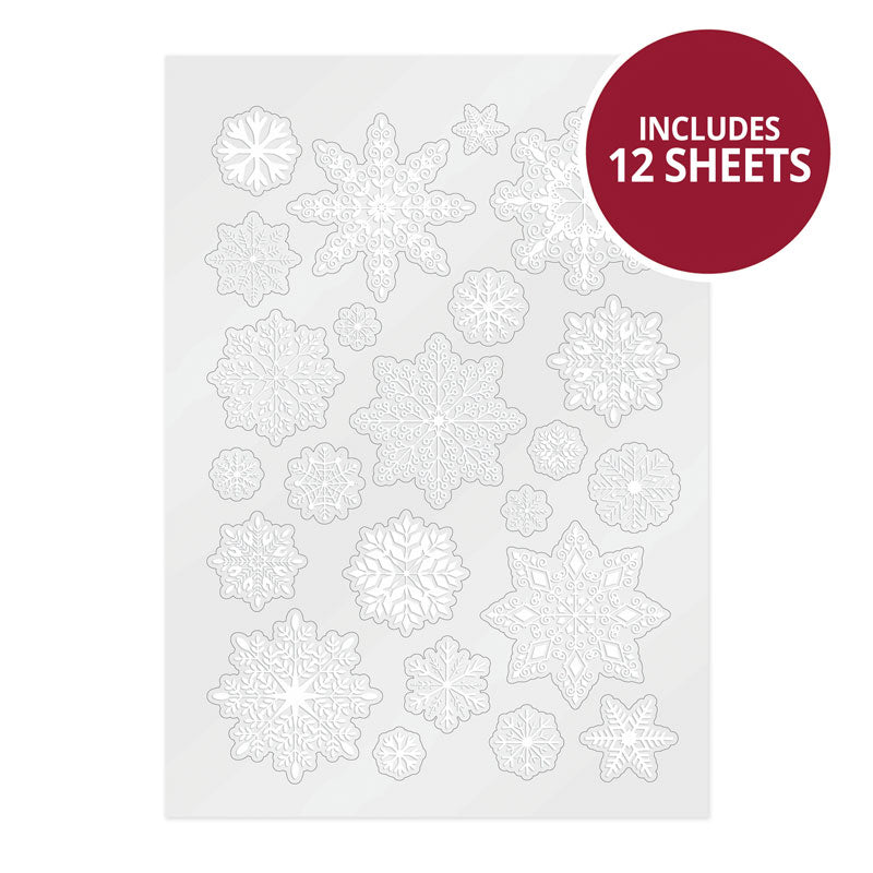 Die-Cut Parchment Snowflakes