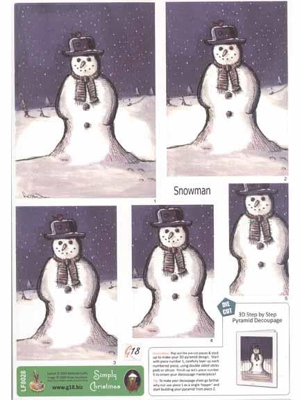 Grand format - Bonhomme de neige