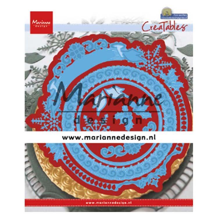 Marianne Design Createables Petra's Winter Circle — Ecstasy Crafts