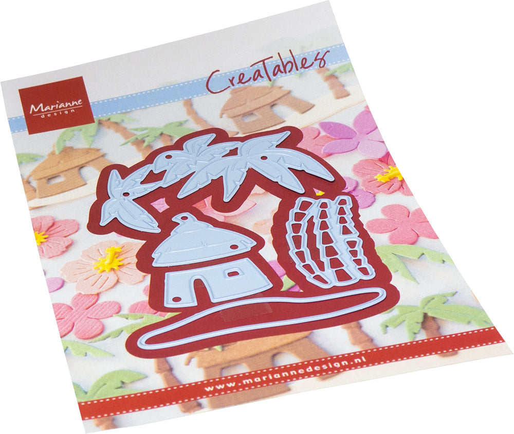 Matrice de découpe Creatables Marianne Design - Île palmier