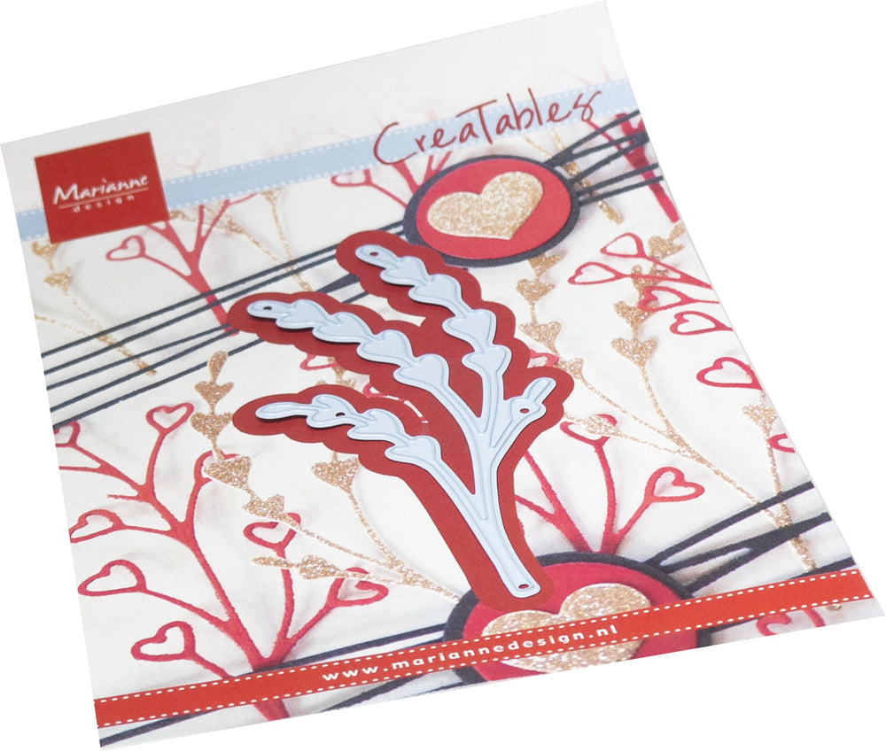 Marianne Design Creatables Die - Rameau de Cœur Doux