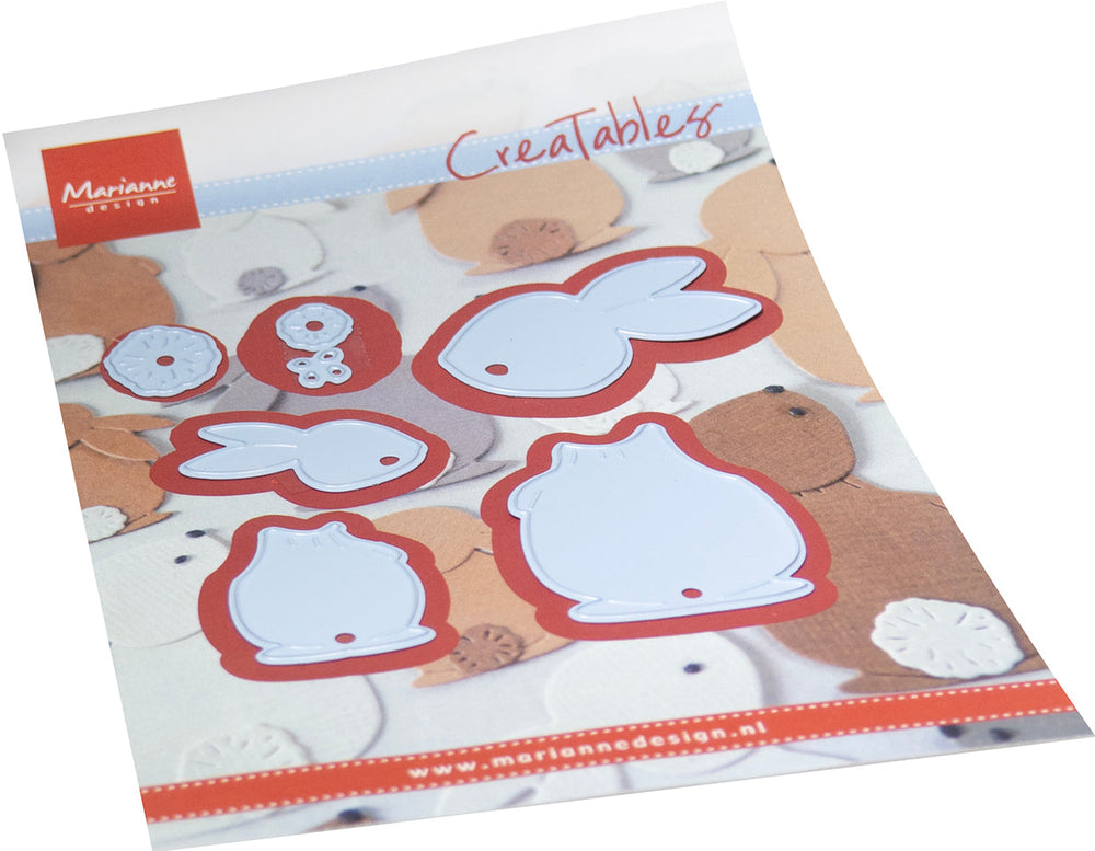 Matrice de découpe Marianne Design Creatables - Lapins