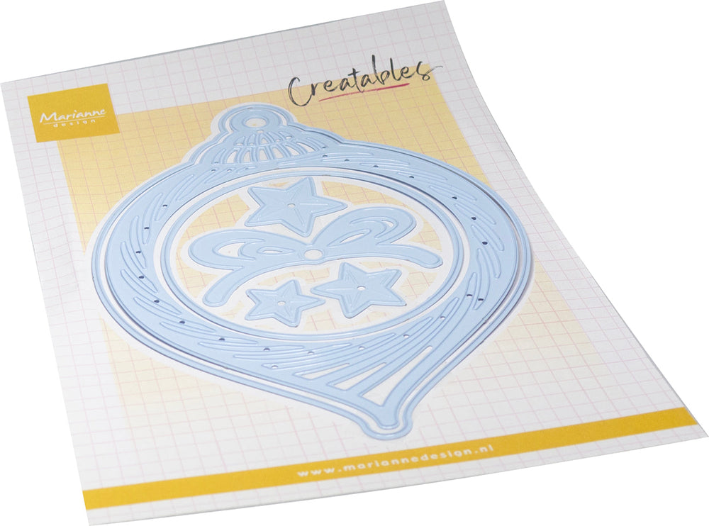 Marianne Design Creatables Die - Open Christmas Bauble — Ecstasy Crafts