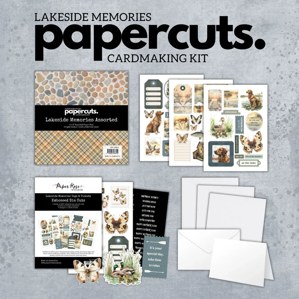 Lakeside Memories Papercuts Cardmaking Kit 34824 — Ecstasy Crafts