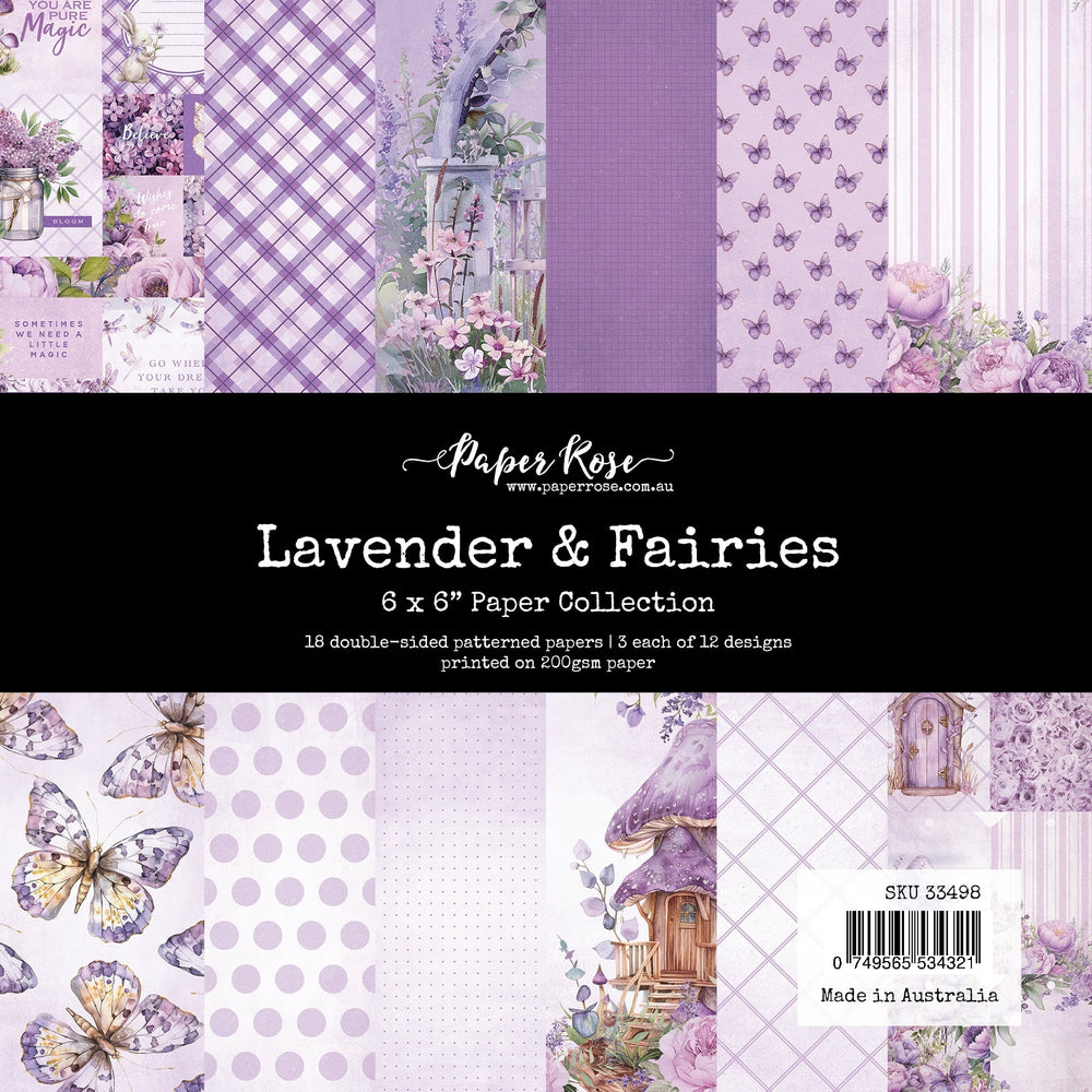 Lavender & Fairies 6x6 Paper Collection 33498 — Ecstasy Crafts